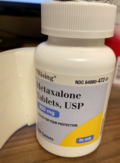 Metaxalone (Bottle)